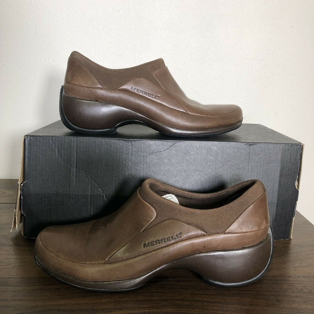Merrell Spire Stretch Dark Brown Size 5 Shoes